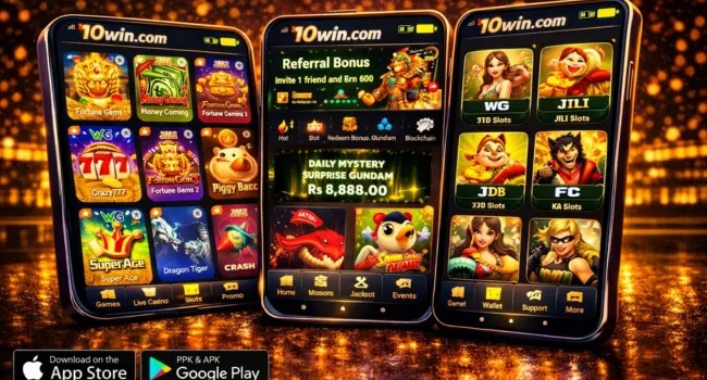 10Win Game Download Free Bonus
