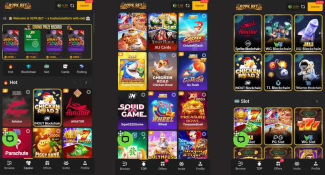 92PK Game Download Free Logo
