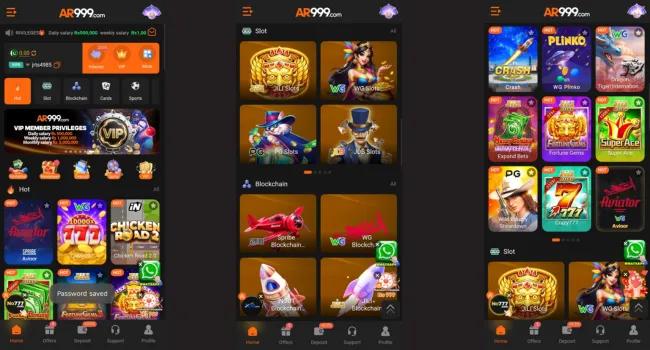 AR777 Game Download APK Login App Image