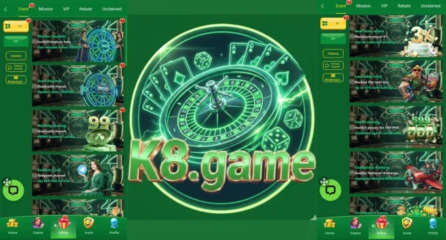 K8 Game Download Free Logo
