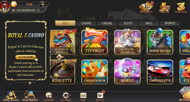 Royal Casino Game Logo