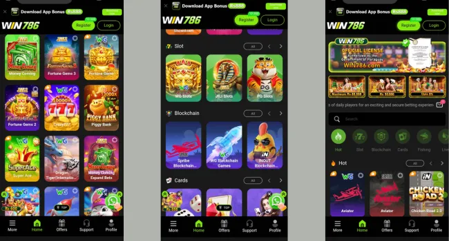 Win786 game logos