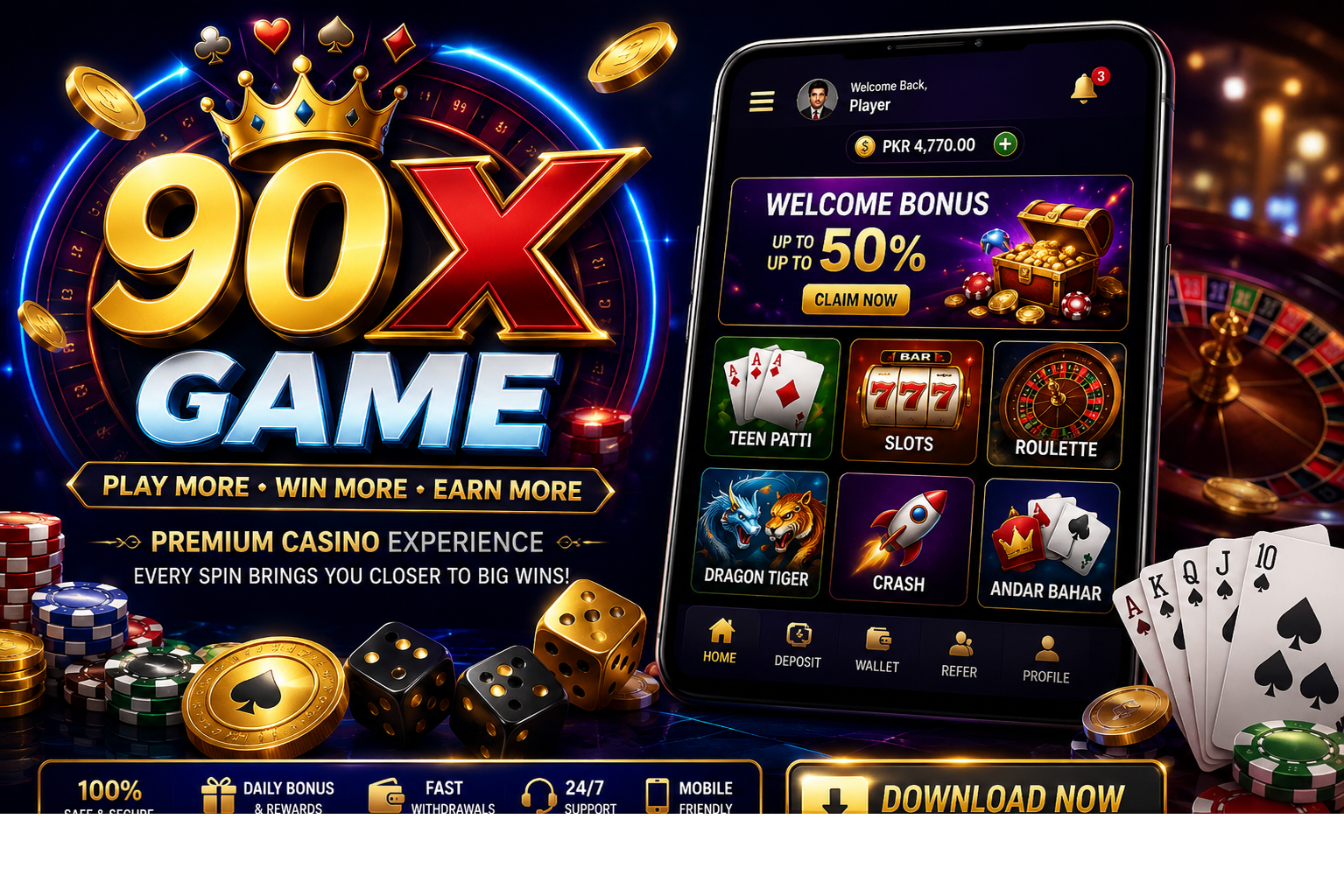 90X